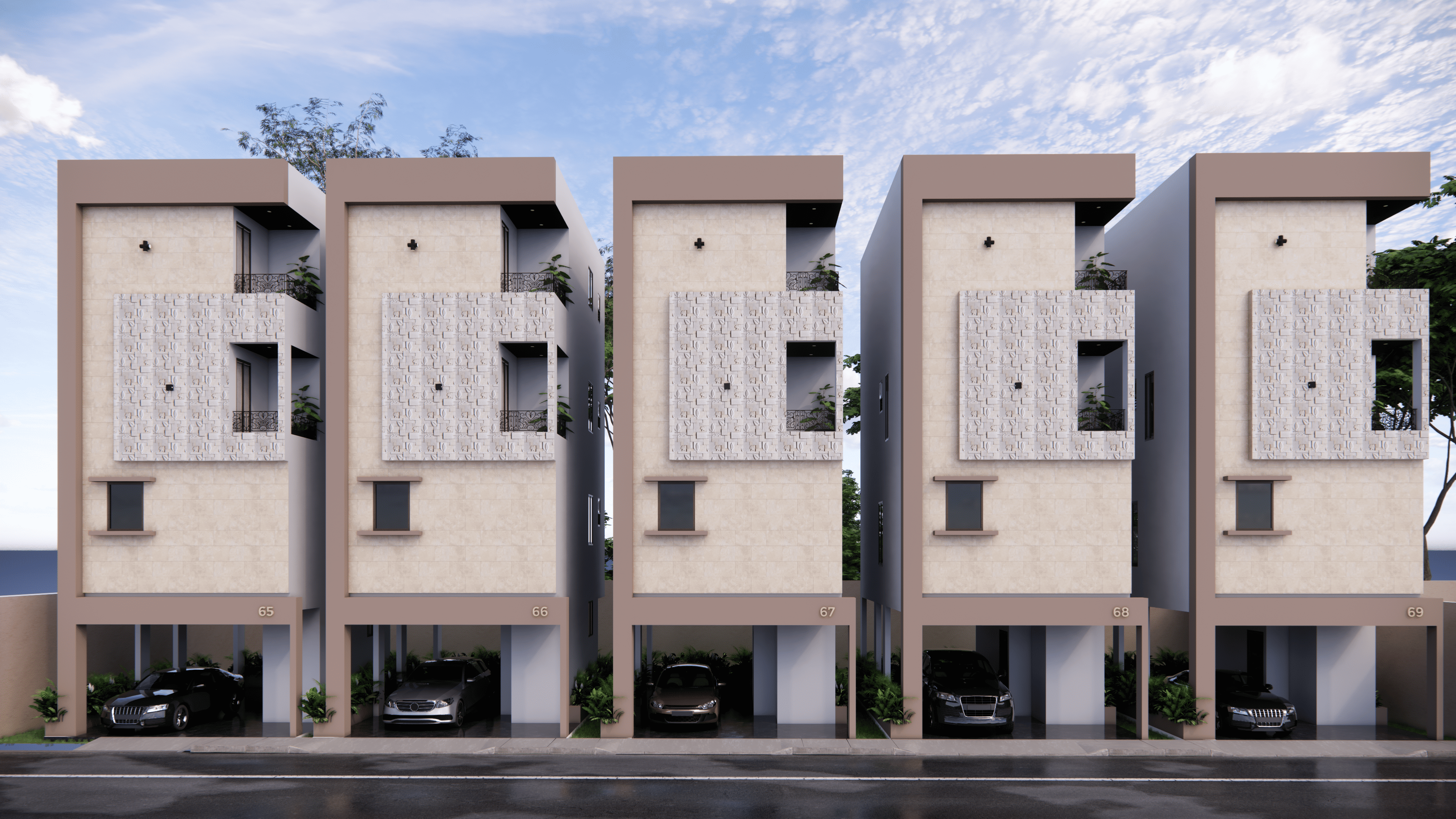 SLN Nidhi Palms apartment project